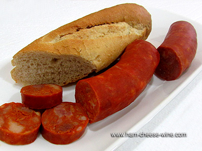 Traditional Spanish Sausage Details 4
