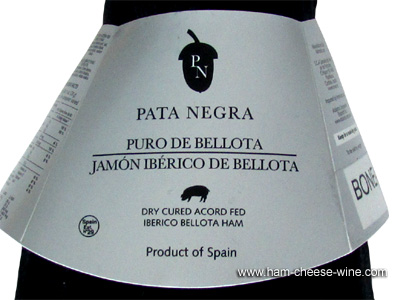 Iberico Ham de Bellota Pata Negra Details 2