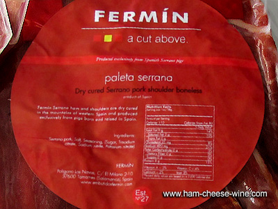 Serrano Shoulder Fermin Boneless Details 5