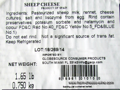 Pure Sheep Cheese Albero Details 4