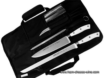 Set de cuchillos jamoneros